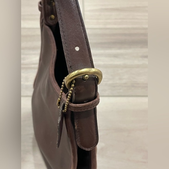 Old Coach 4106 Vintage Bag Hand Bag Brown Leather - Picture 9 of 12